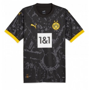 Lacne Muži Futbalové dres Borussia Dortmund 2023-24 Krátky Rukáv - Preč